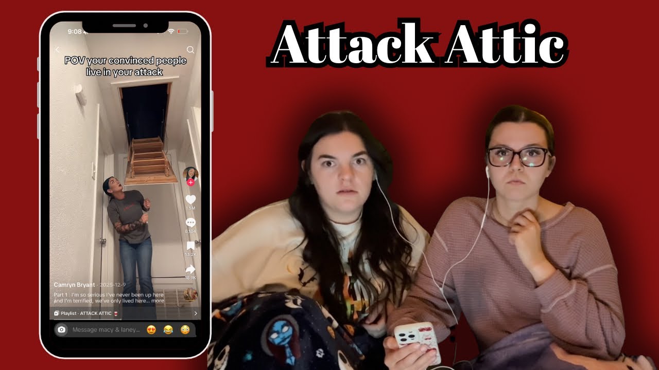 Someone is living in her attic?! | Attack Attic Pt.1