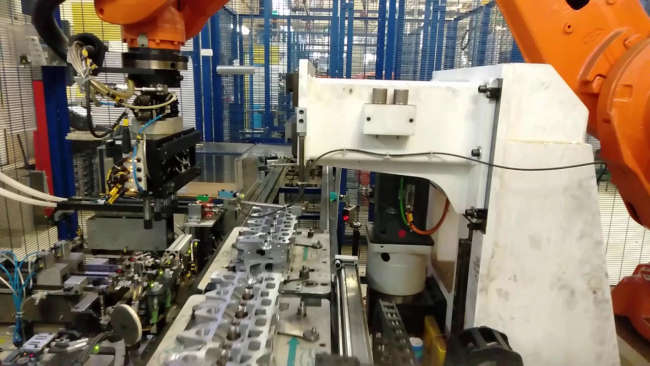 Silindir Kafası Montaj Hattı OP50 / Cylinder Head Assembly Line OP50