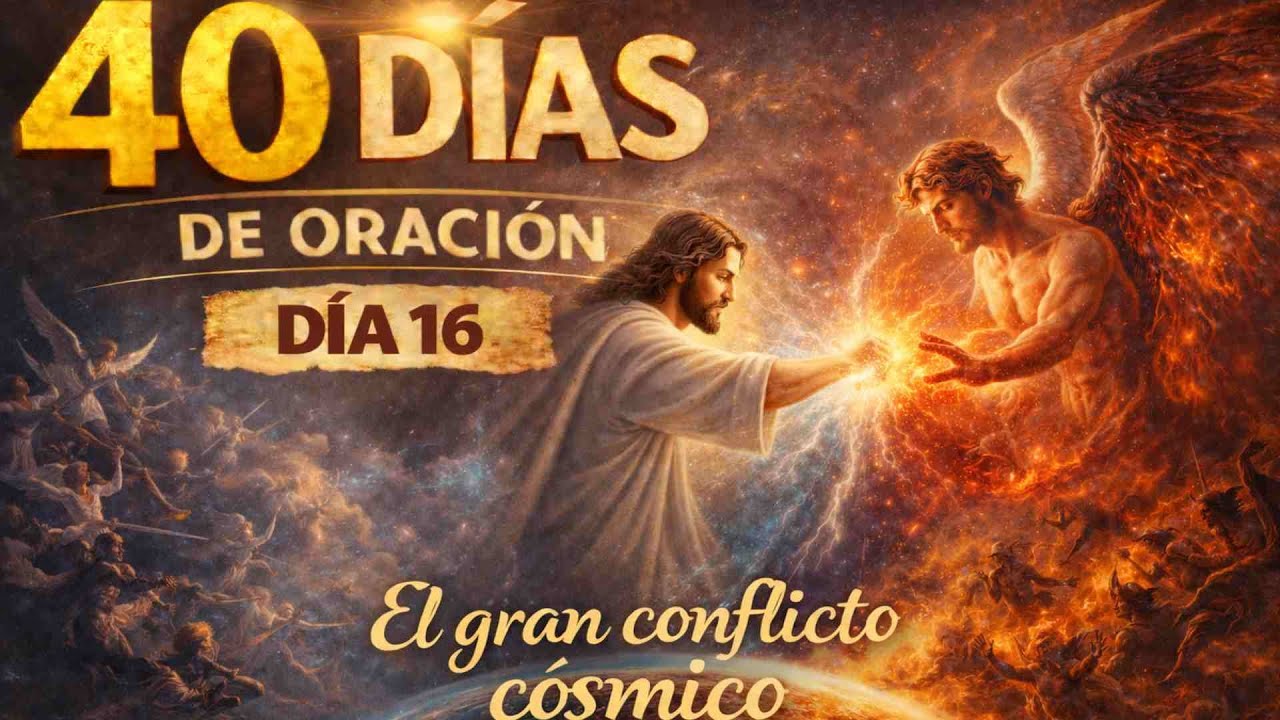 40 días de oración. Día 16 El gran conflicto cósmico.