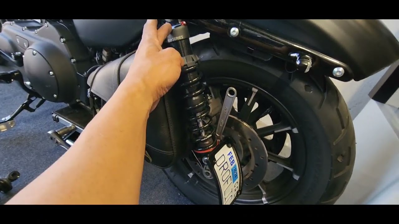 Модернизация амортизатора Sportster 883 [Progressive 490]