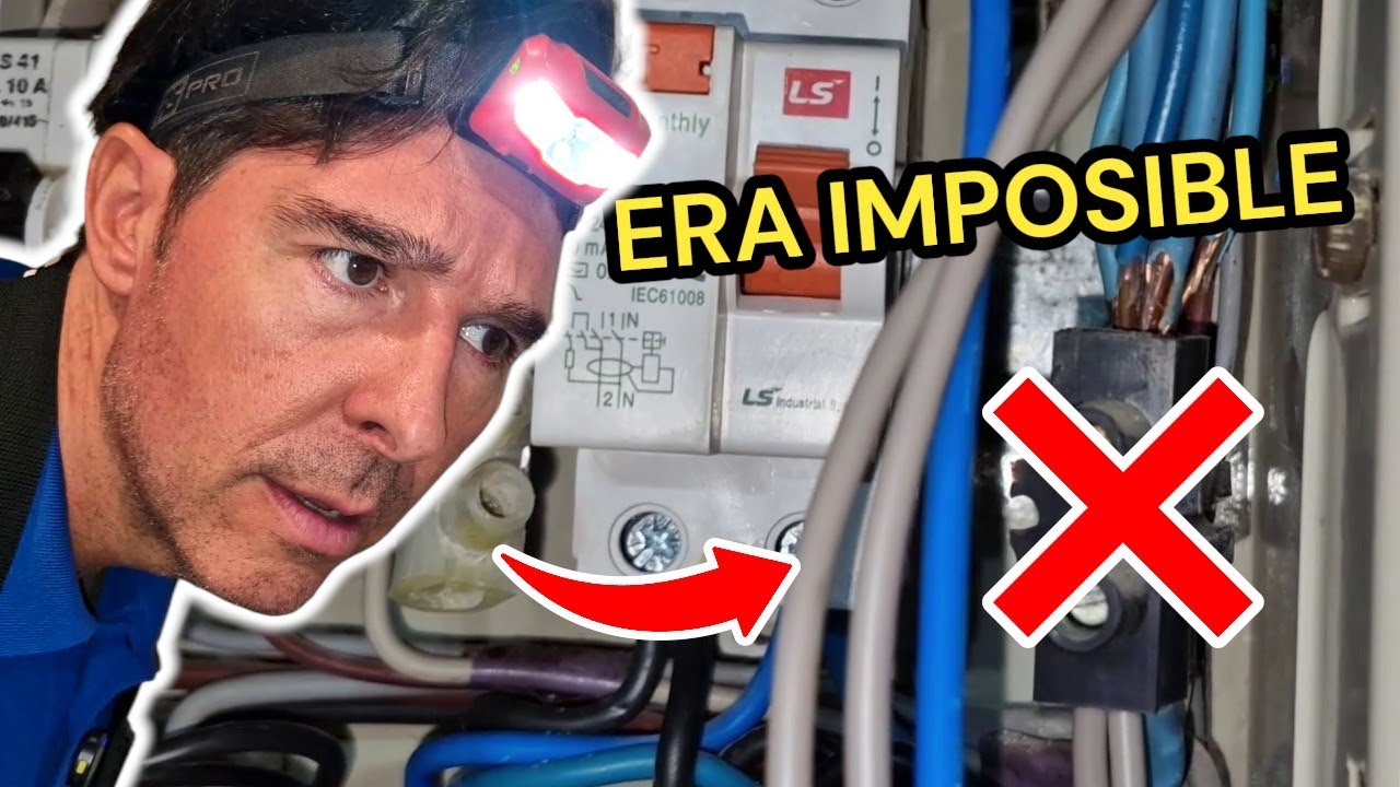 SE SUPONÍA IMPOSIBLE: separé TODOS los NEUTROS de un piso de 40 años y evité el apagón TOTAL