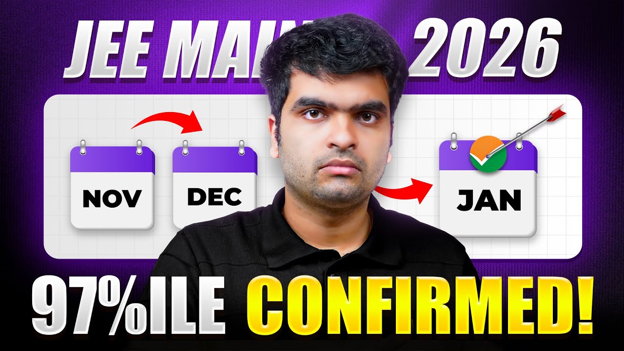 MASTER STRATEGY To CRACK JEE Main 2026 🔥