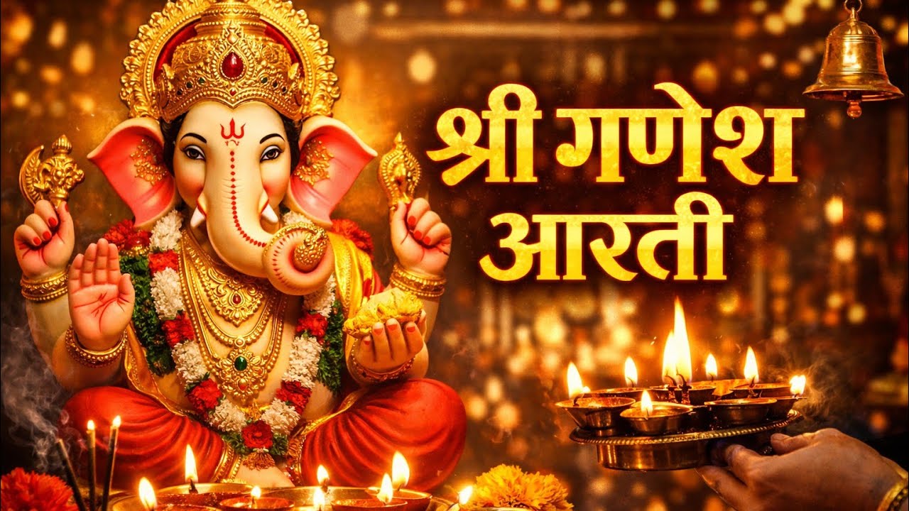 श्री गणेश आरती shri ganesh aroti 