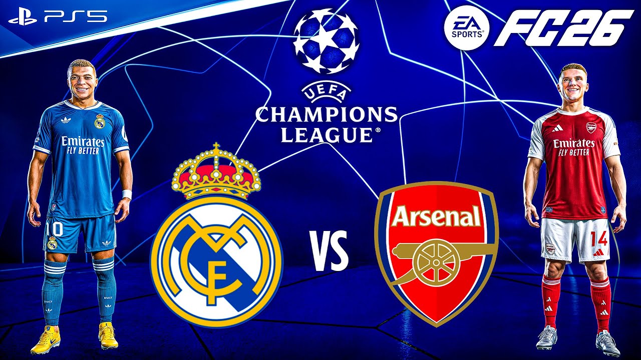 FC 26 - Real Madrid vs. Arsenal Ft. Trent, Gyokeres, | UEFA Champions League 25/26 | PS5 [4K60]