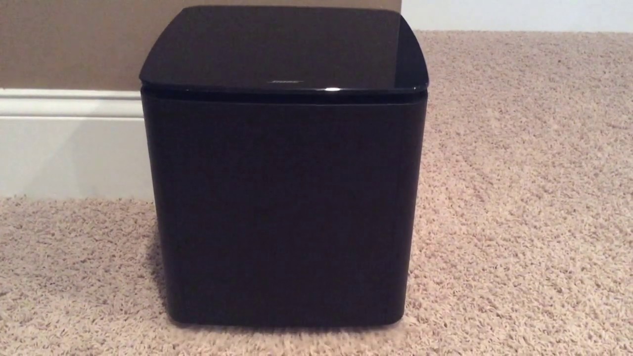 Bose bass module 700 fluttering &mdash; Is this normal?