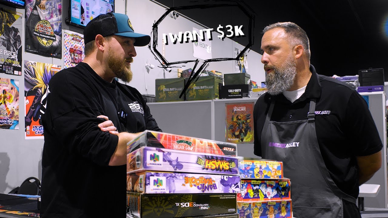 Turning Expensive Games And Toys Into Cash At The Shop!
