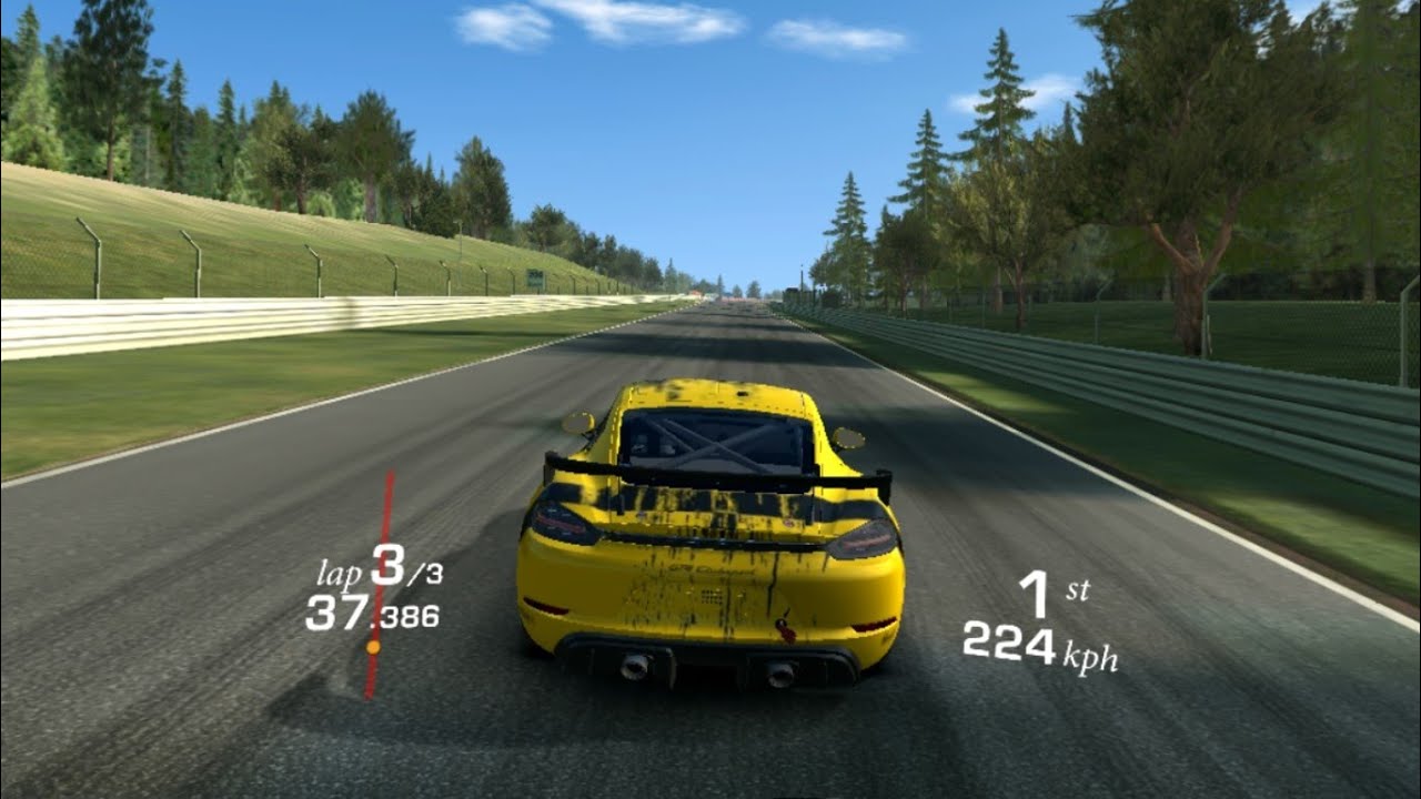 PORSCHE 911 TURBO [] TOP SPEED [] TRACK RACING [] 3/LAPS [] GAMEPLAY