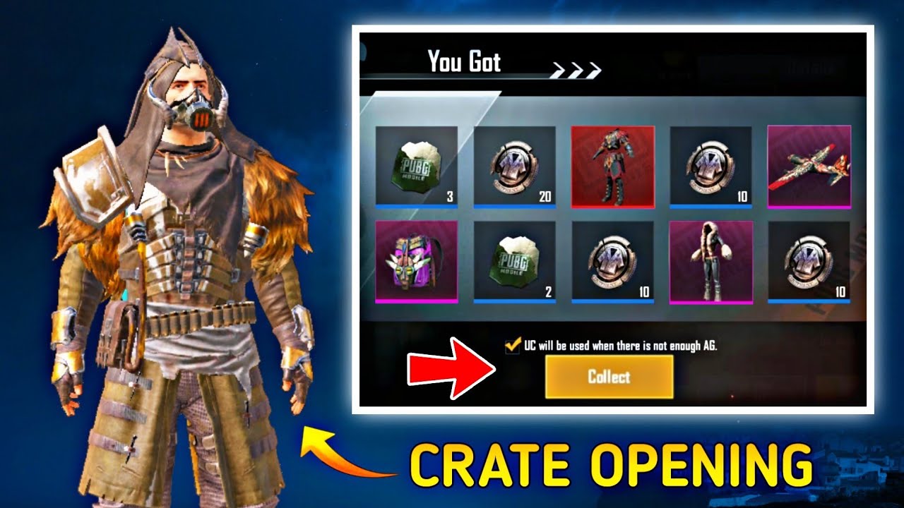 BEST VPN CRATE OPENING SERVER TRICK FOR LEGENDARY ITEMS || PUBG MOBILE SEASON 14