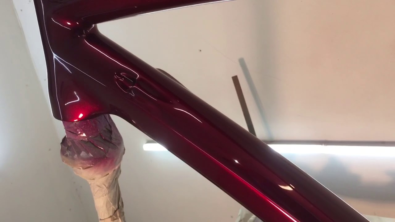 Dolan road bike - deep red candy custom paint