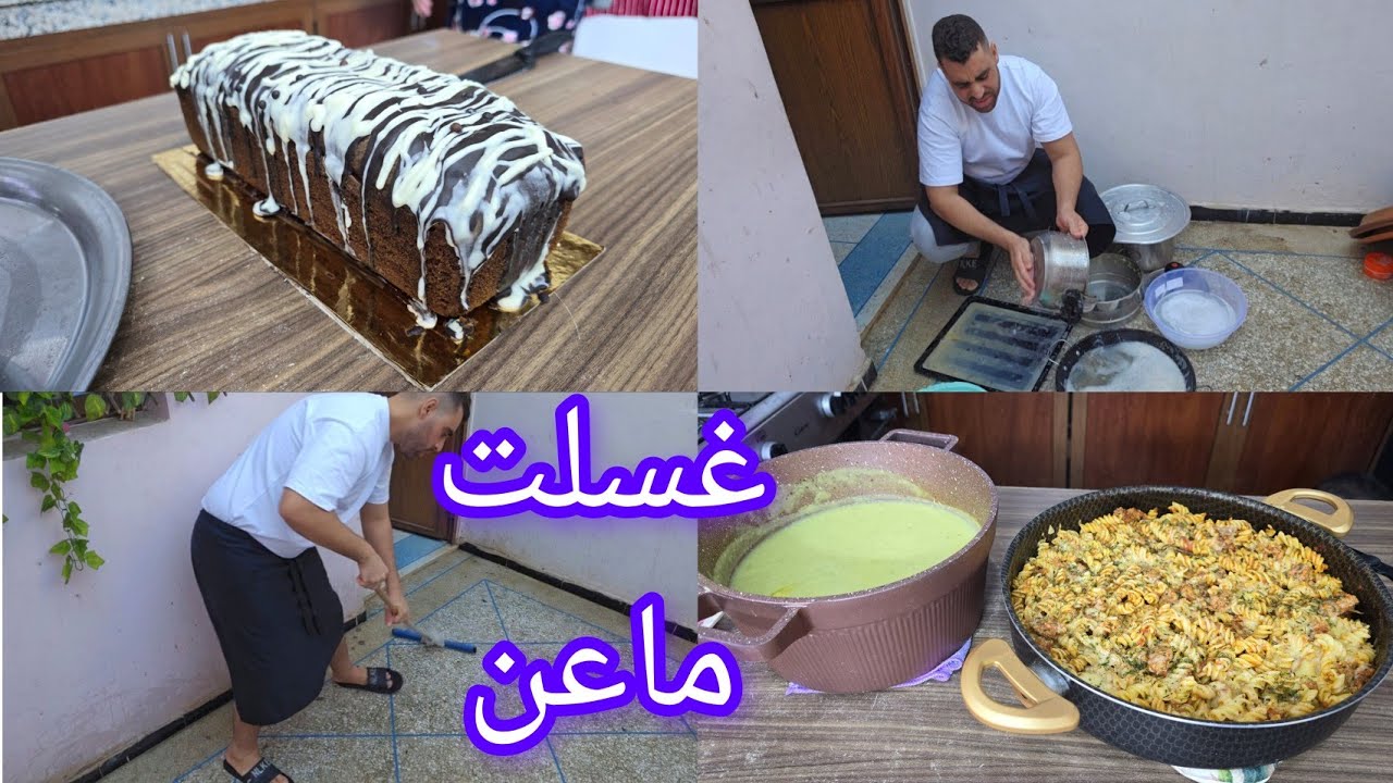 مكاين غير ساهل وسريع ليباط في المقلاة شوربة صحية وكيكة الجبن حجم عائلي
