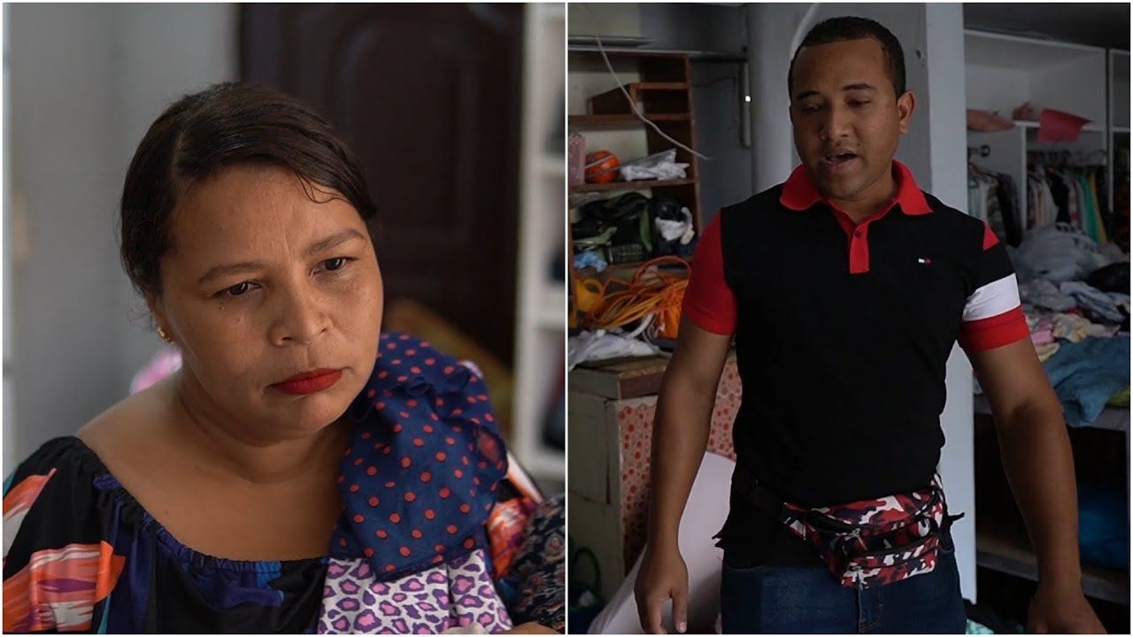 Cata no tiene limites va a la pulga de ropas y mira lo que le hace al vendedor