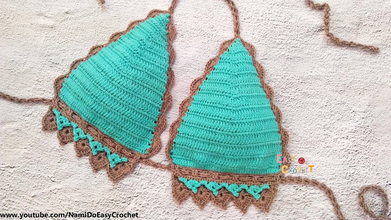 Easy Crochet for Summer: Crochet Bikini Top #09