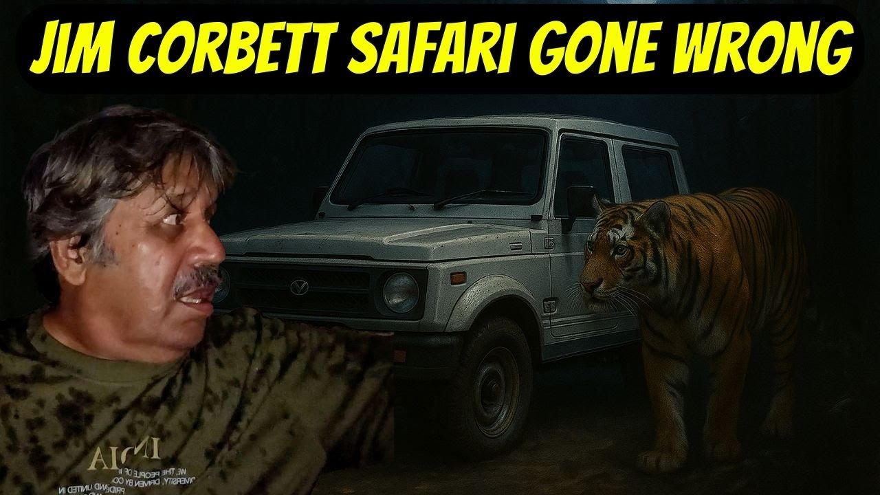 Stuck Alone in Jim Corbett Core Forest at Night | Tigers ke Beech Akele Fas Gaye Raat Ko
