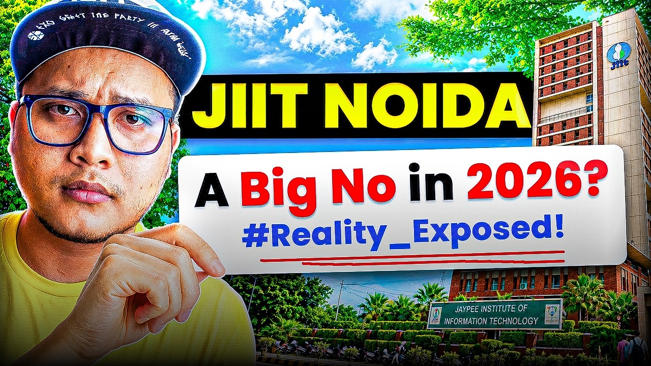 Jaypee Noida Honest Review🤬Latest Placements Exposed! | JIIT Reality Check!