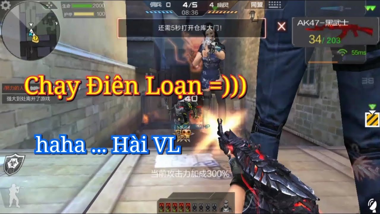 CF Mobile/CF Legends | Chế Độ Zombie Escape : Chạy Điên Loạn =)))
