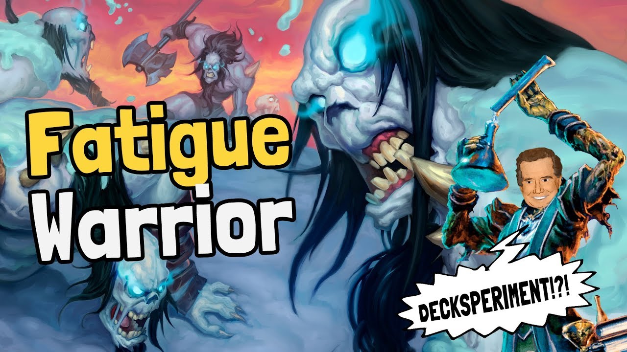 Fatigue Warrior Decksperiment - Hearthstone