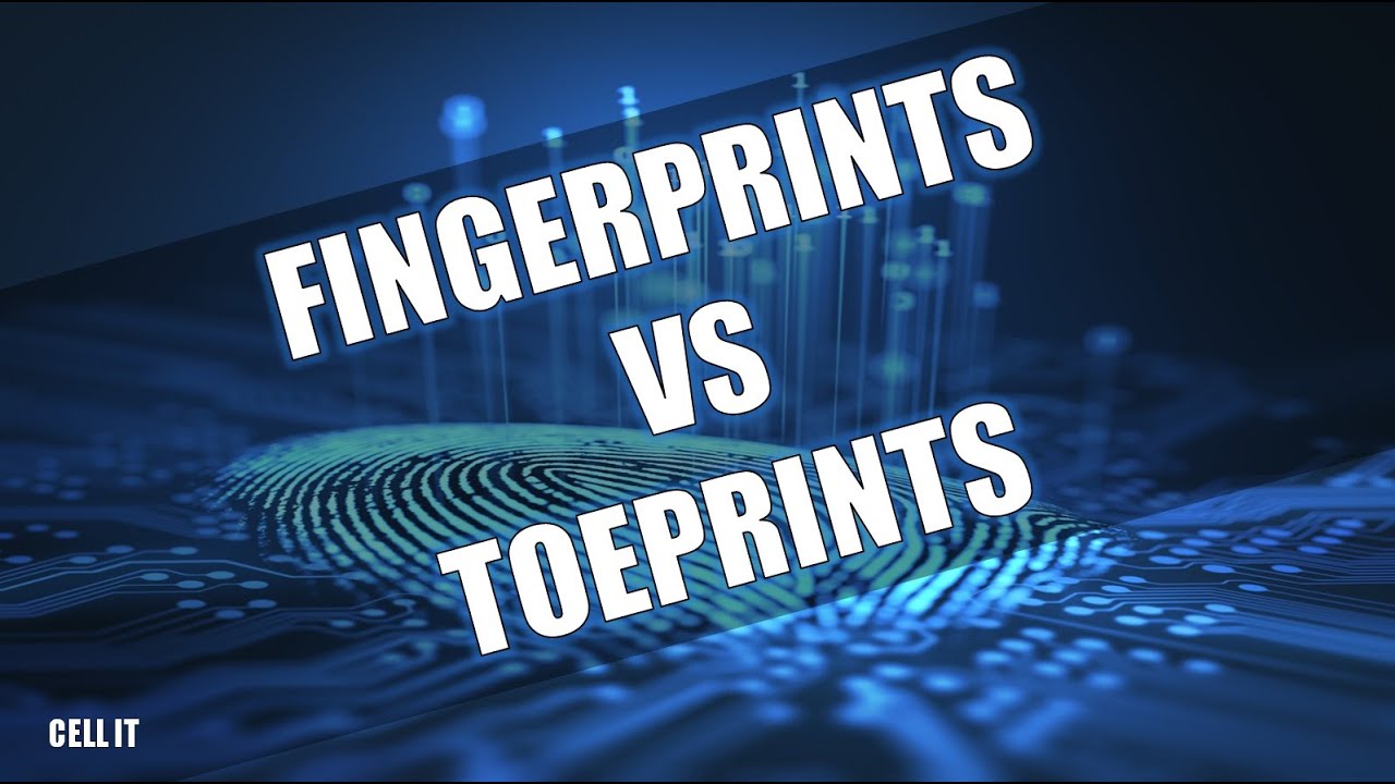 Are toe prints unique like fingerprints?
