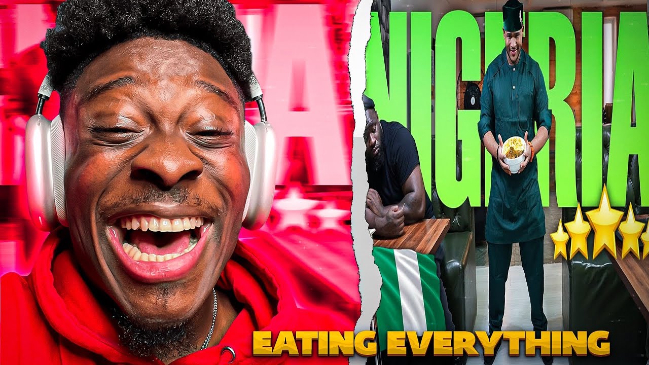 Fanum EATING EVERYTHING IN AFRICA *NIGERIA* 🇳🇬🤣