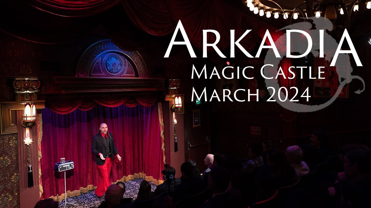 Arkadia in the Parlour of Prestidigitation at the Magic Castle