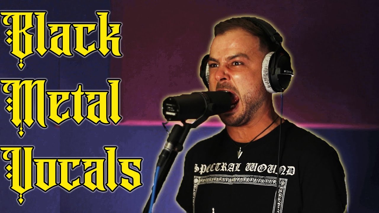 STIRIAH - STUDIO REPORT #6 Recording Black Metal Vocals and Editing them