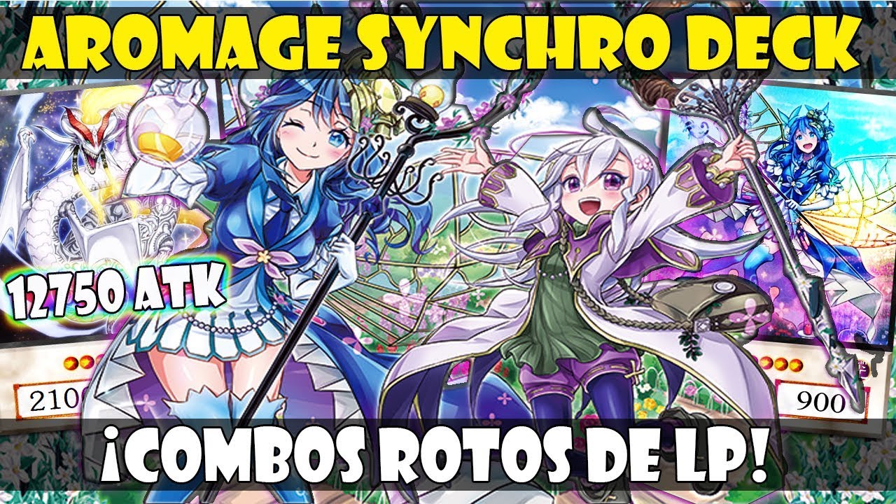 AROMAGE/AROBRU SYNCHRO DECK | ¡COMBOS ÉPICOS DE +10000 ATK! - DUEL LINKS