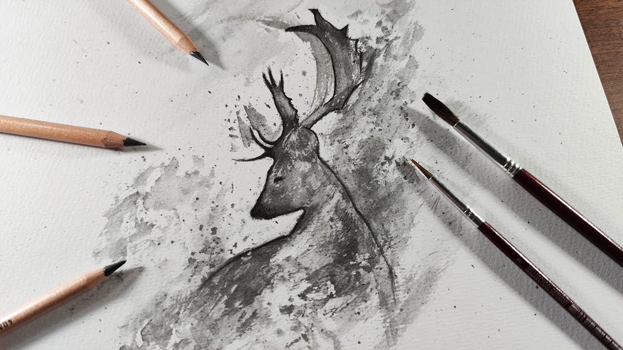 Me Enamoré de estos LÁPICES de DIBUJO 😍💖 (Lápiz Grafito Acuarelable)