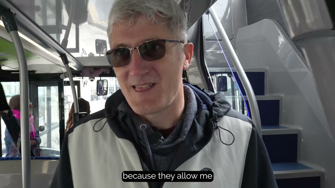 Helping blind and partially sighted passengers