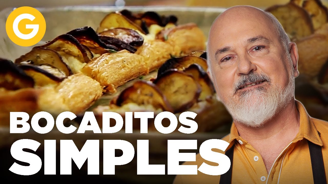 Bocaditos Fáciles: Hojaldre con Berenjenas de Osvaldo Gross | El Gourmet