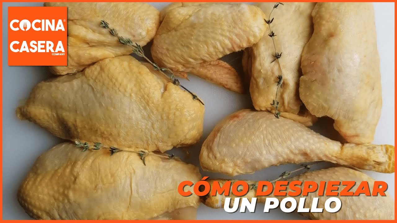 C&Oacute;MO DESPIEZAR UN POLLO 🍗 TROCEAR UN POLLO ENTERO