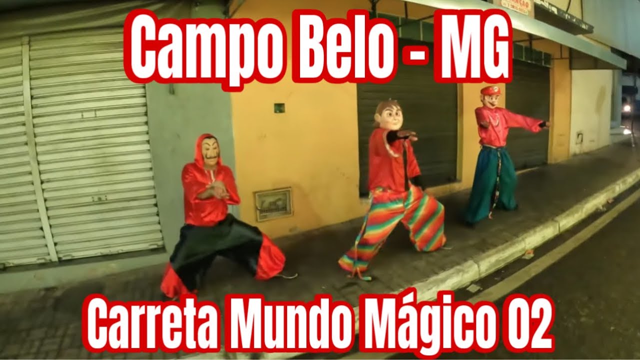 CARRETA MUNDO MÁGICO 02 EM CAMPO BELO - MG 2024