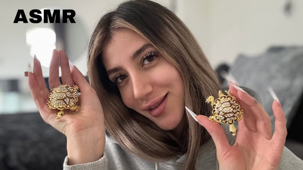 Asmr/آرامش و گپ وگفتگو💛 ای اس ام ار طلایی