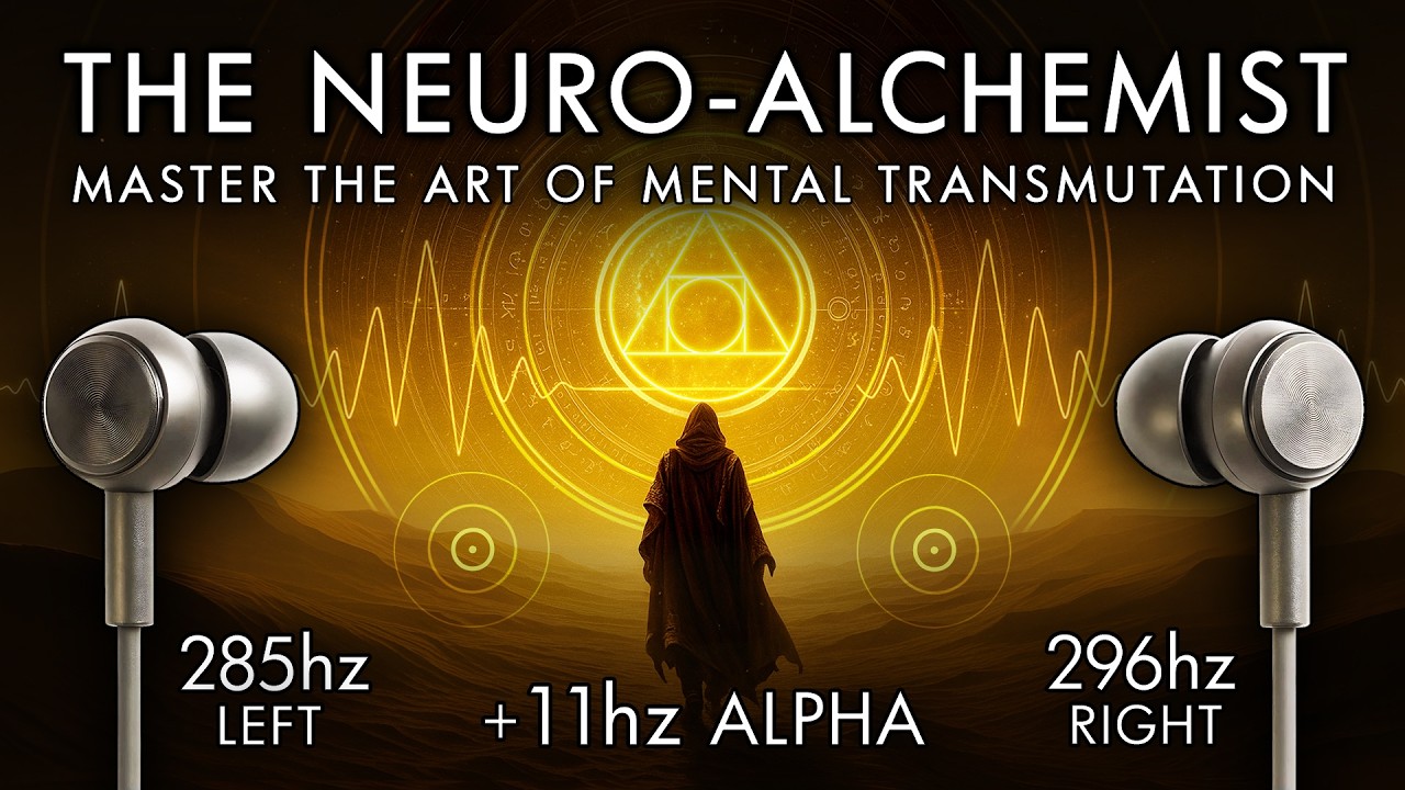 The Neuro-Alchemist - 11 Hz Alpha Binaural Beats - Master The Art of Mental Transmutation