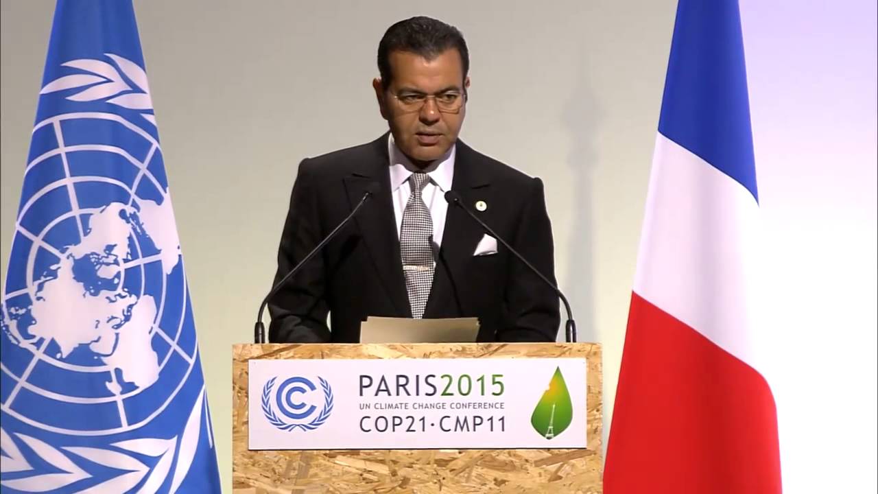 Le discours de Mohammed VI prononcé par Moulay Rachid à la Cop21