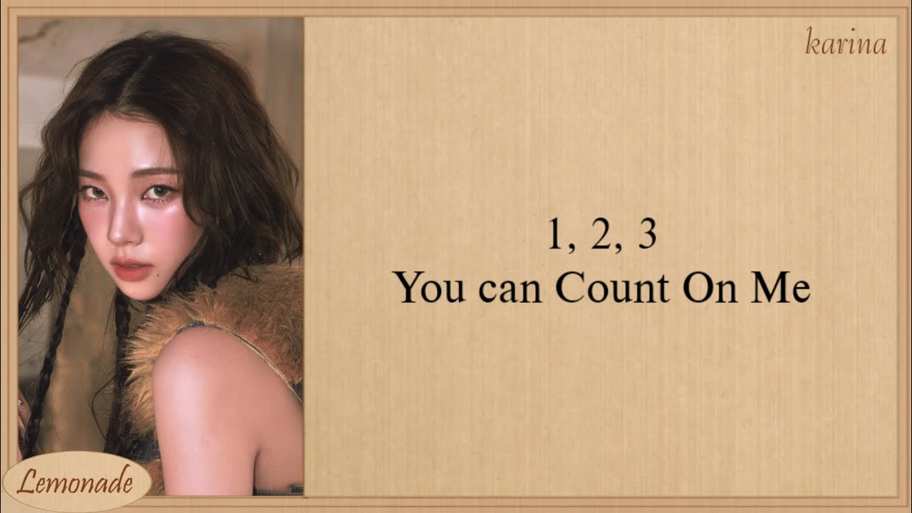 aespa Count On Me Easy Lyrics