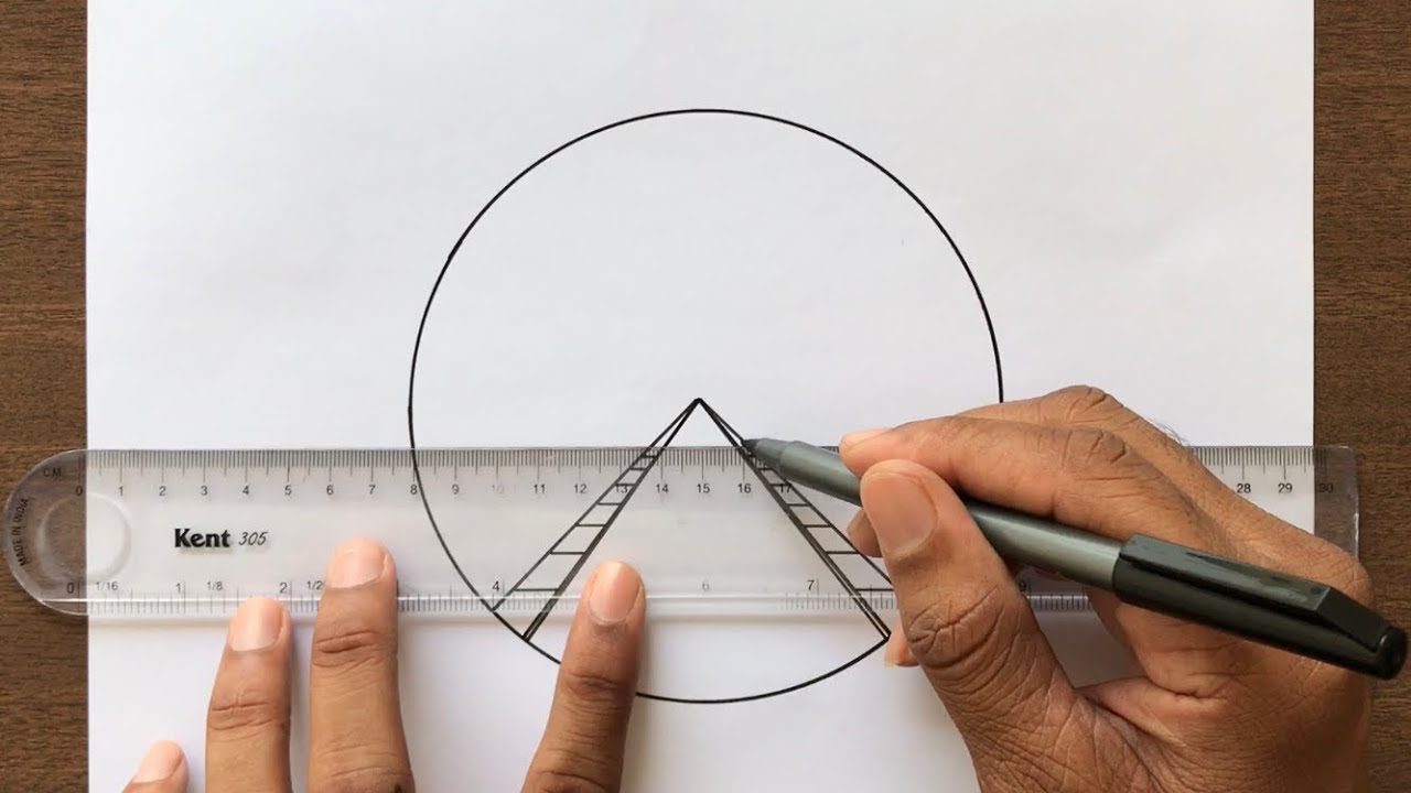 How to Draw a Town Road in Perspective Picture