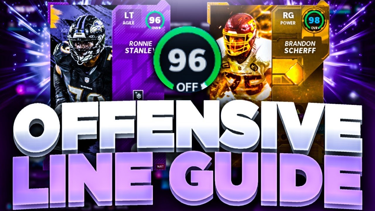 FULL OFFENSIVE LINE GUIDE! | BUILD AN INSANE CHEAP OFFENSIVE LINE MADDEN 21 ULTIMATE TEAM!
