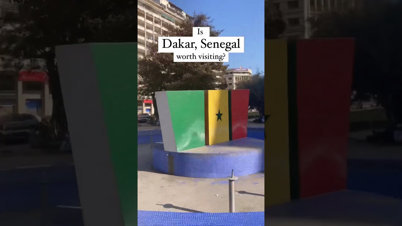 Senegal&rsquo;s capital city is 🔥🔥 #dakar #africa #travel #shorts #senegal