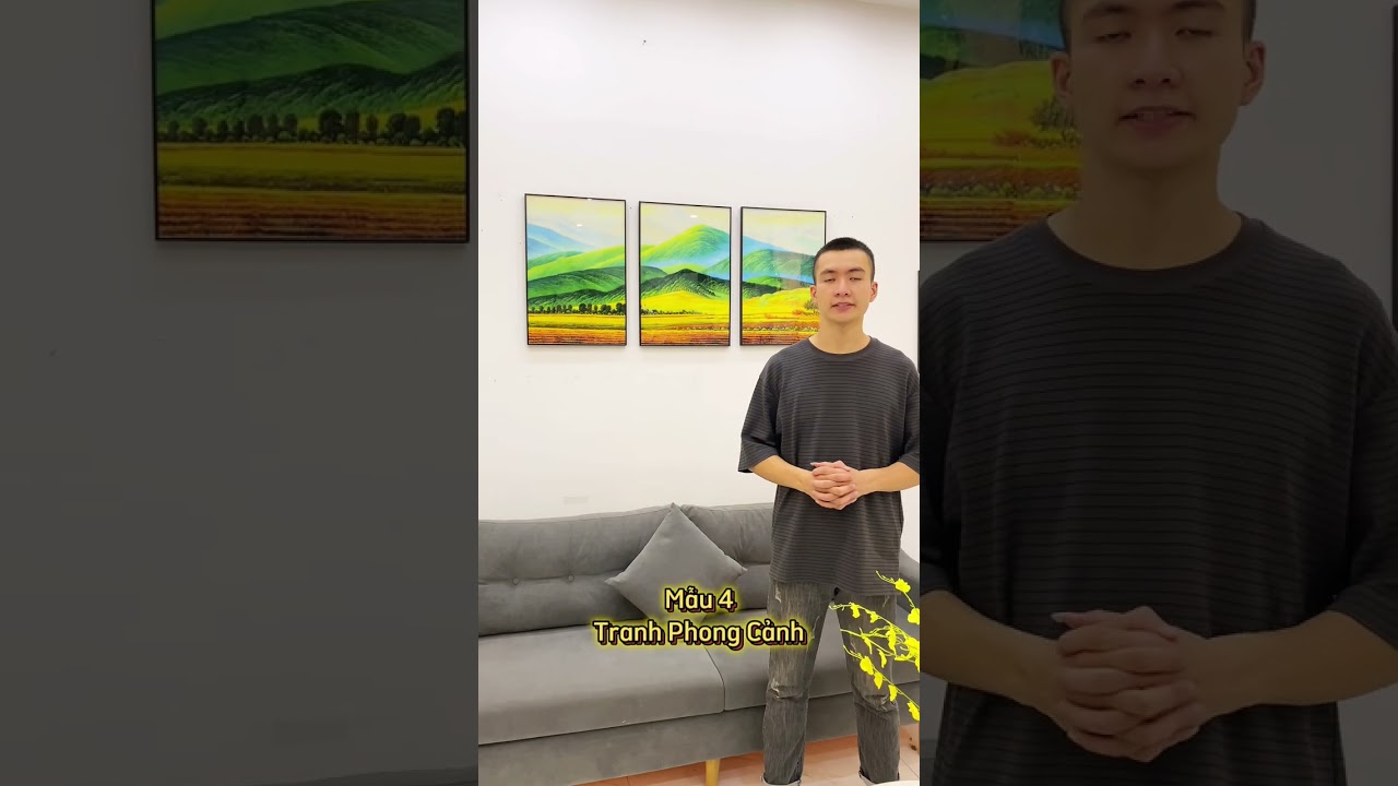 Top 5 mẫu tranh treo tường cực kì đẹp, phù hợp cho phòng khách của bạn 😍