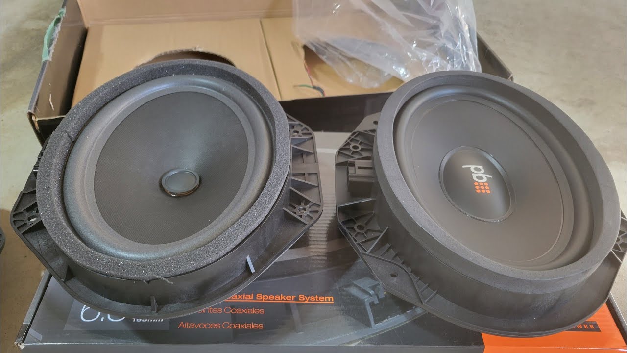 2021 - 2023 F150 Plug & Play Speaker upgrade!  (Fronts) Powerbass !