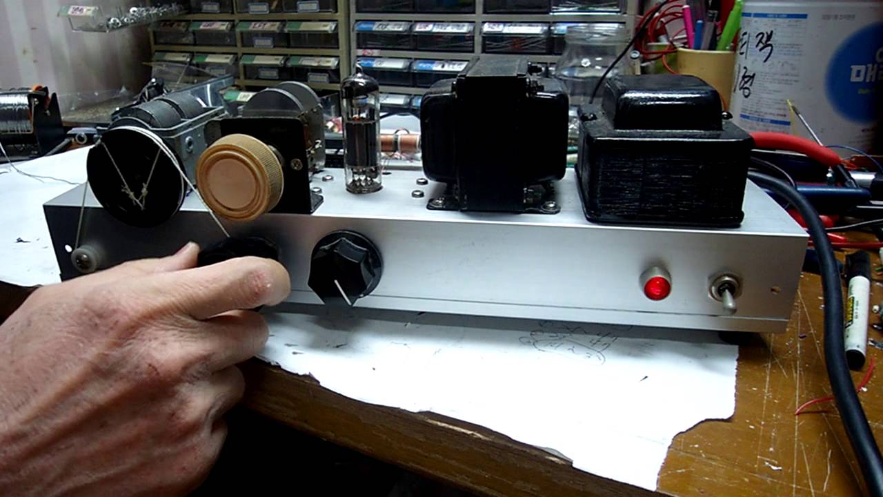 6BM8 One tube regen radio
