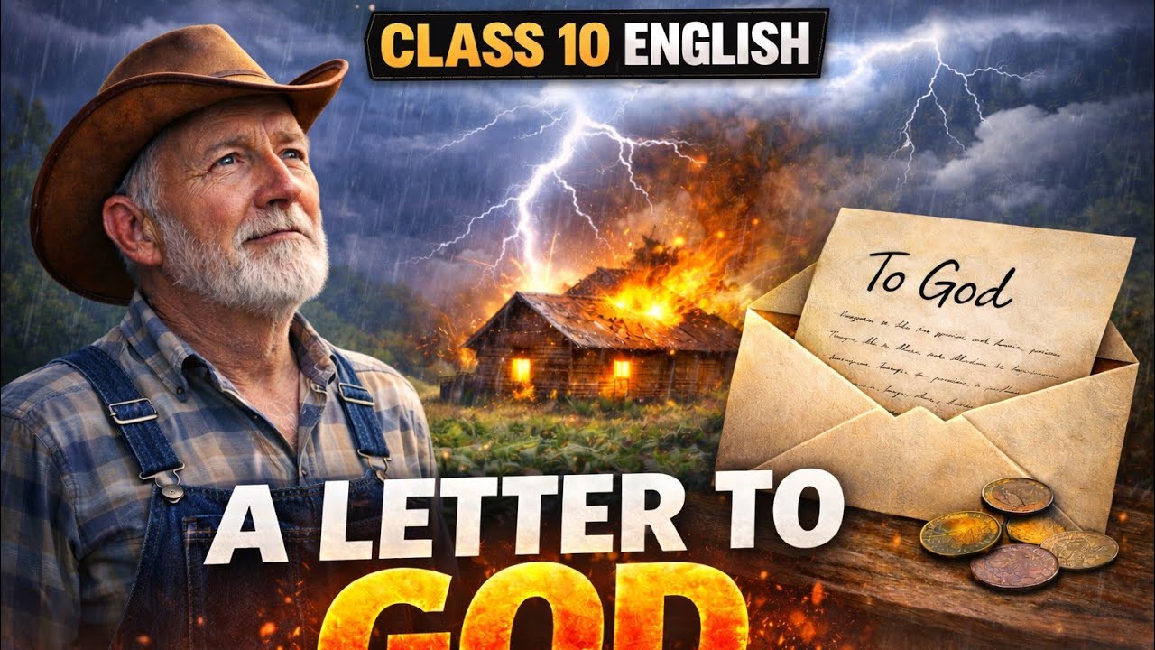 A Letter To God ||Class 10th English chapter 1 ||UP Board || Essay Hindi Explanation Growwith.dev 
