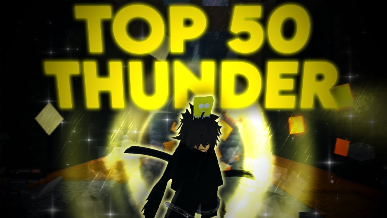 Purple Cloud Thunder Got Me Top 50.. Again... | Deepwoken Roblox