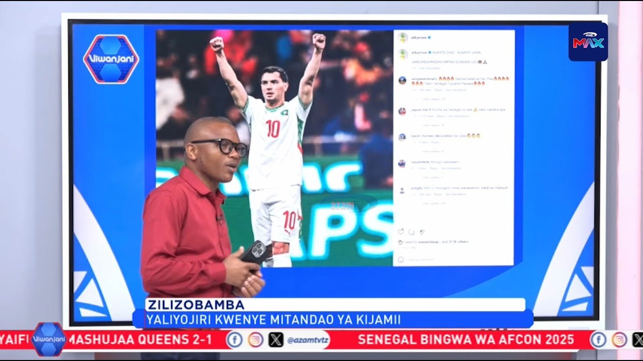 ZILIZOBAMBA MITANDAONI | Ally Kamwe ampngeza Brahim Diaz wa Morocco, Ahmed Ally awatonya mashabiki