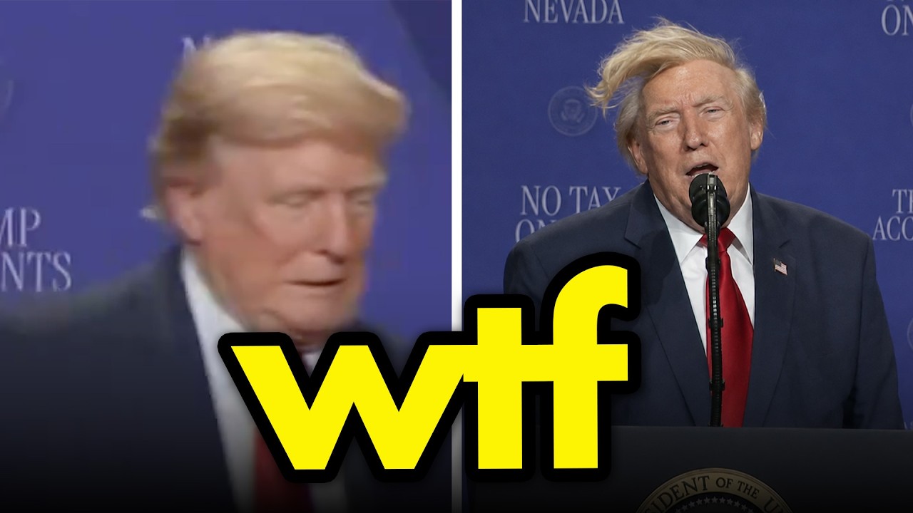 Трампа поймали в парике..