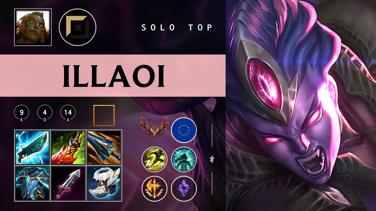 Illaoi Top vs Lee Sin - EUW Grandmaster Patch 26.02