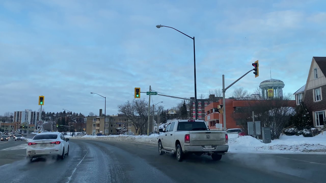 Sudbury Ontario-Downtown Canada 4K Video #sudbury #sudburyontario