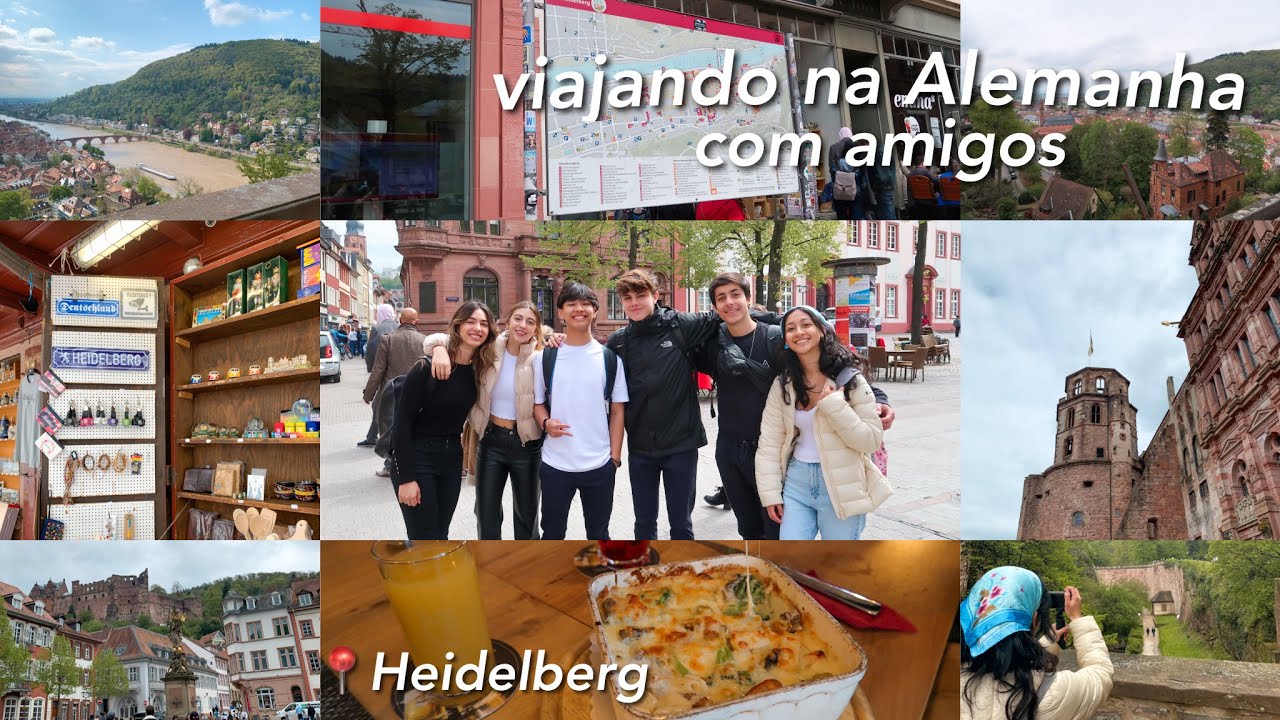 brasileiros sendo brasileiros em Heidelberg 🇩🇪 - vlog de viagem EP 01