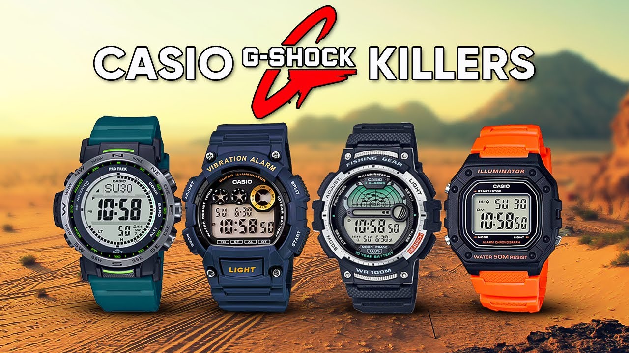 7 Casio G-Shock KILLER Watches