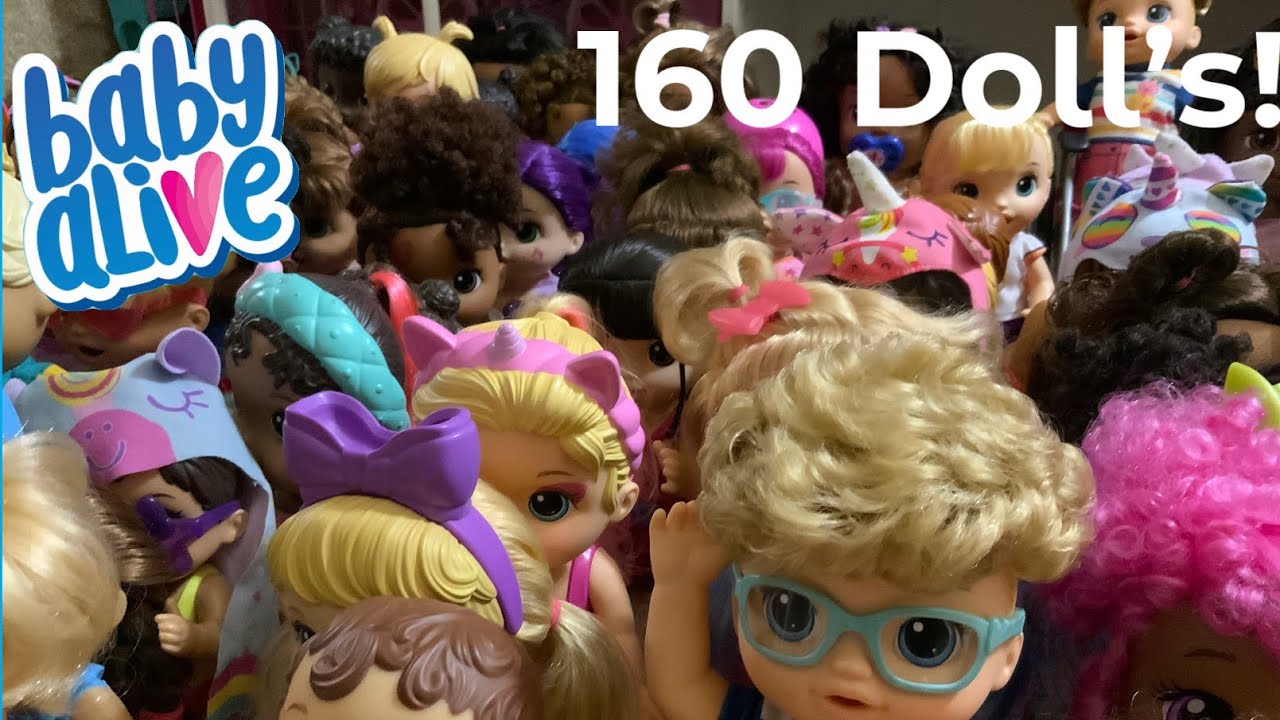 Baby Alive Collection 2024 | 160 Dolls!