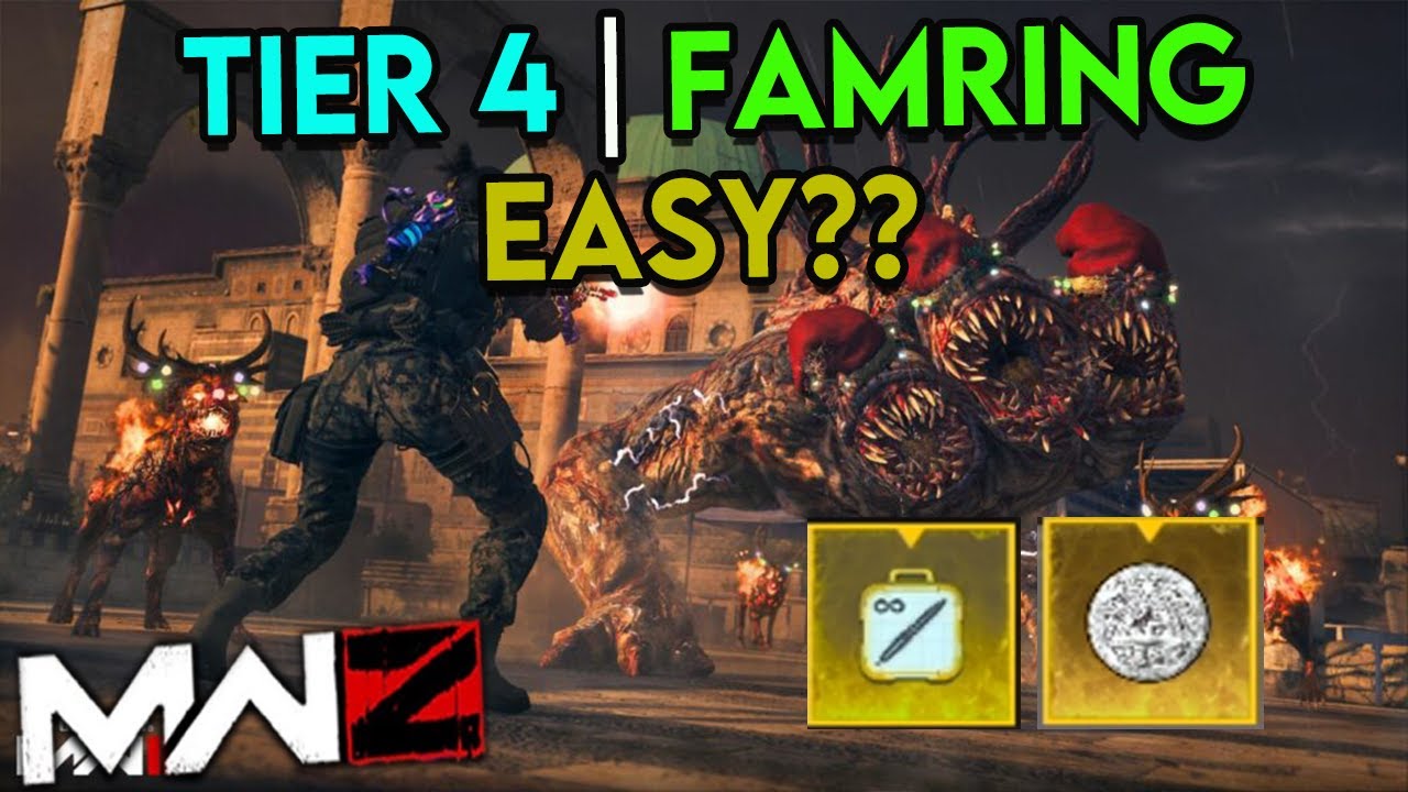 Farming Tier 4 | How to get Aether Blade Case and Elder Sigil | EASY!?!?